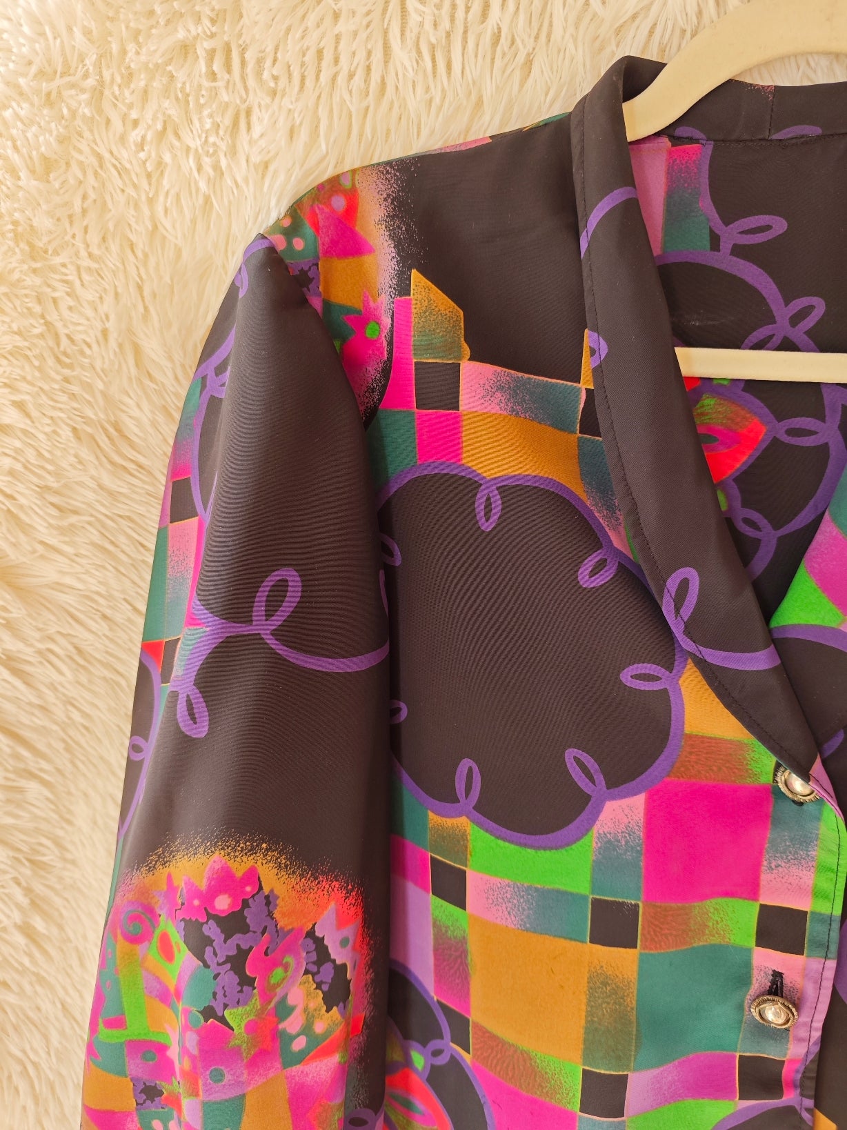 Camicia Arlecchino Pop