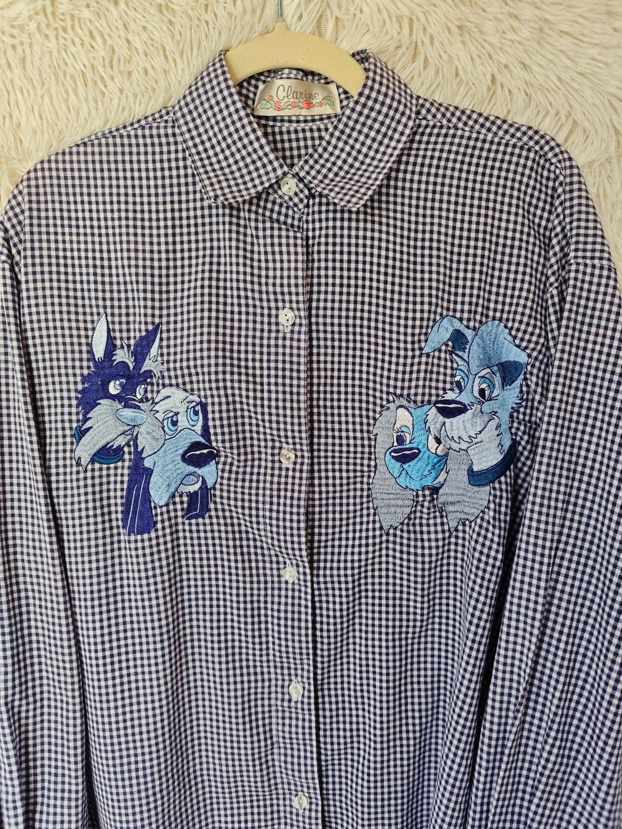 Camicia Vichy Lilli e il vagabondo