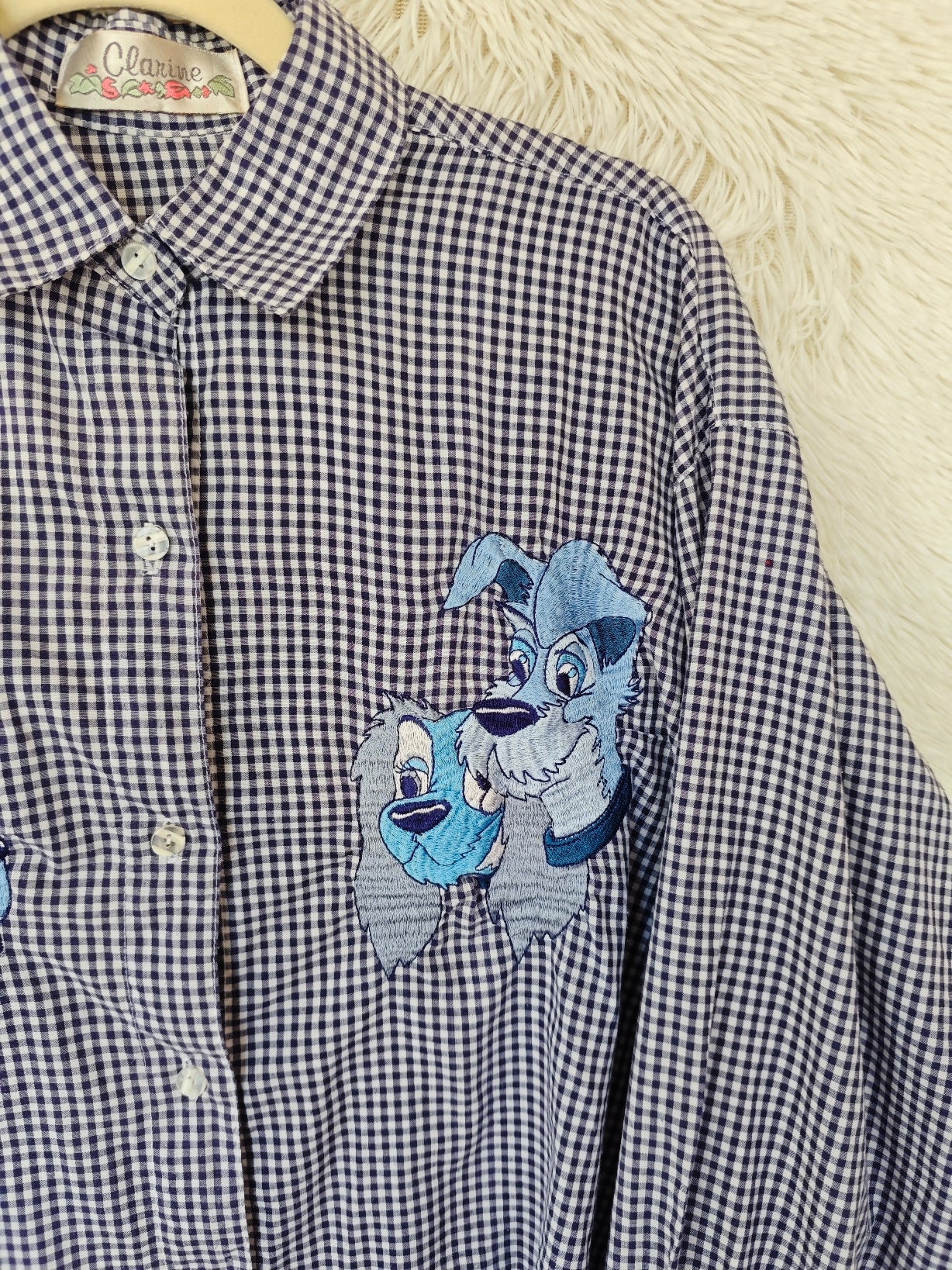 Camicia Vichy Lilli e il vagabondo