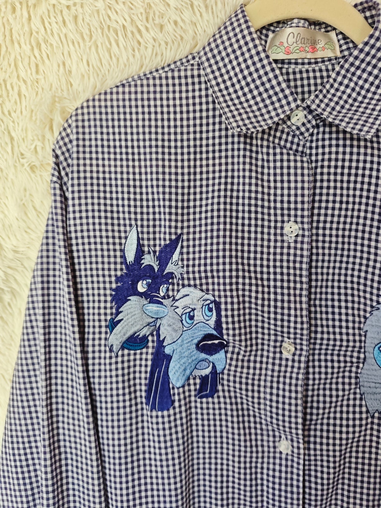Camicia Vichy Lilli e il vagabondo