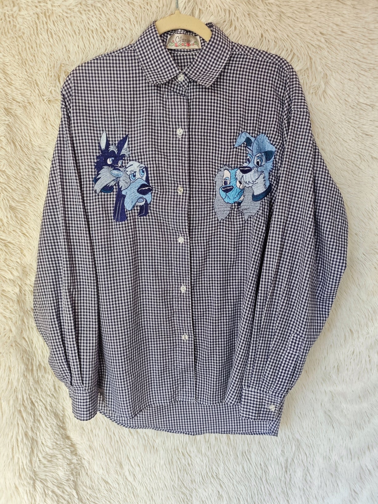 Camicia Vichy Lilli e il vagabondo