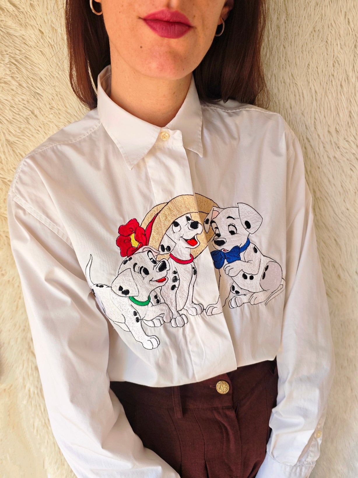 Camicia 101 Dalmati con Cappellino e Fiocco