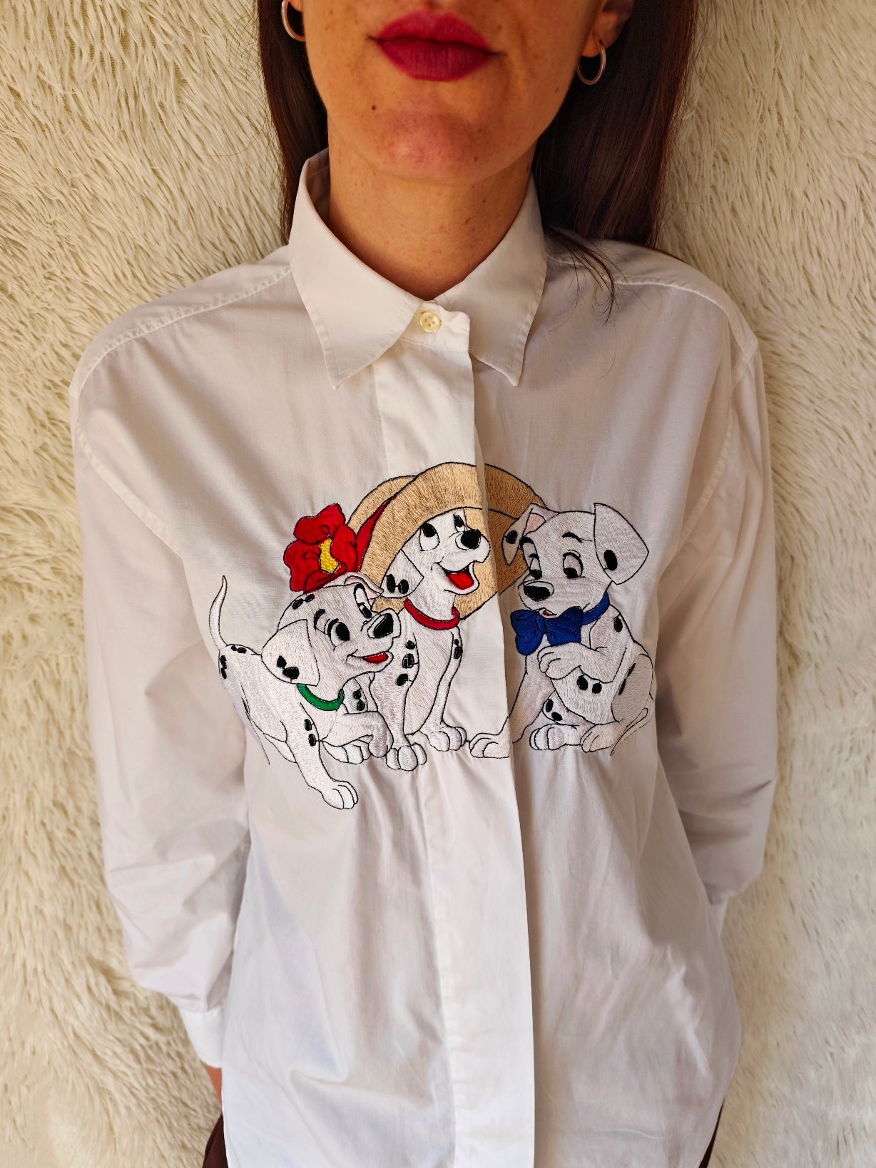 Camicia 101 Dalmati con Cappellino e Fiocco