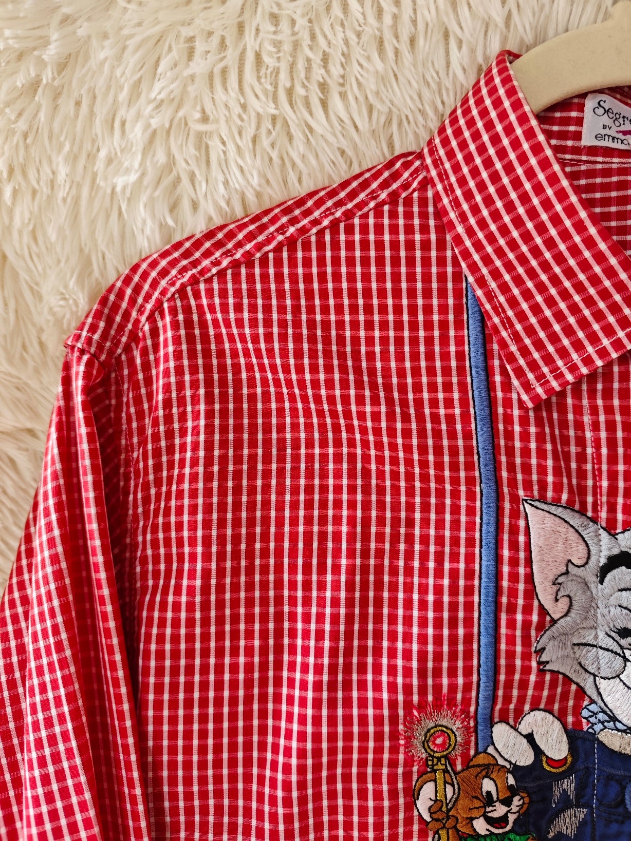 Camicia Tom & Jerry fotografo Vichy