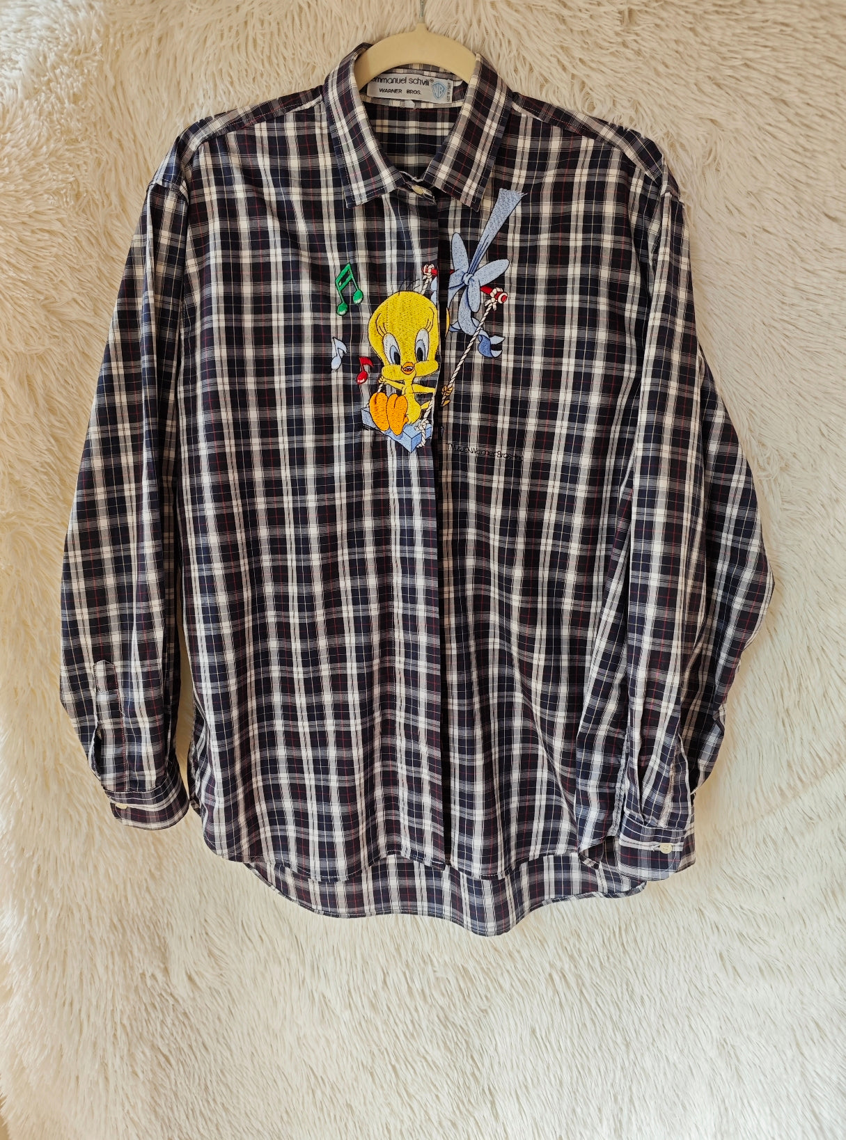 Camicia Titti musicale tartan