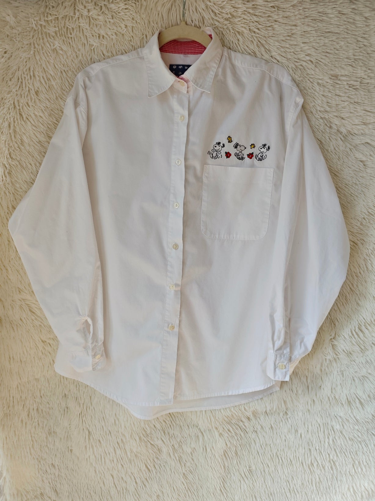 Camicia Snoopy bianca
