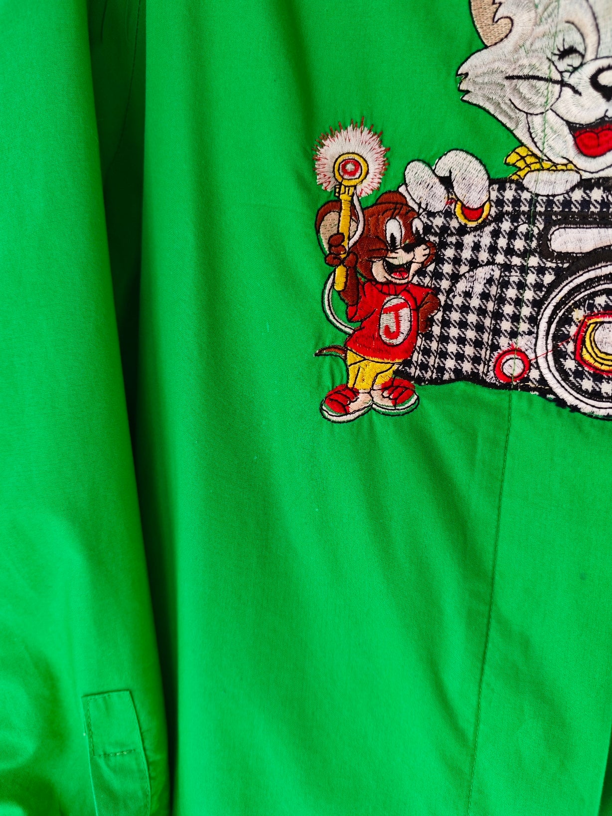 Camicia Tom & Jerry fotografo verde