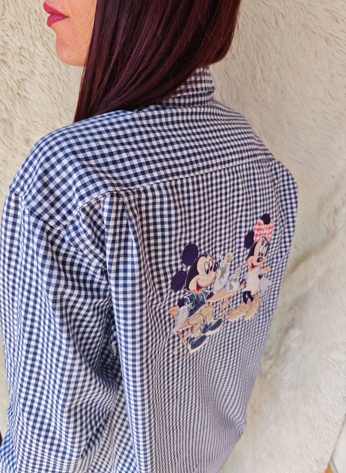 Camicia Minnie & Mickey Vichy