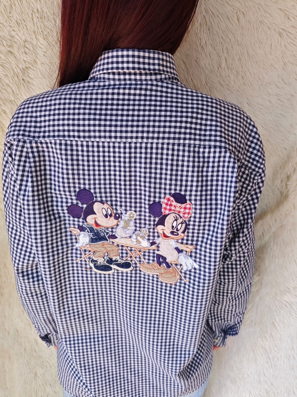Camicia Minnie & Mickey Vichy