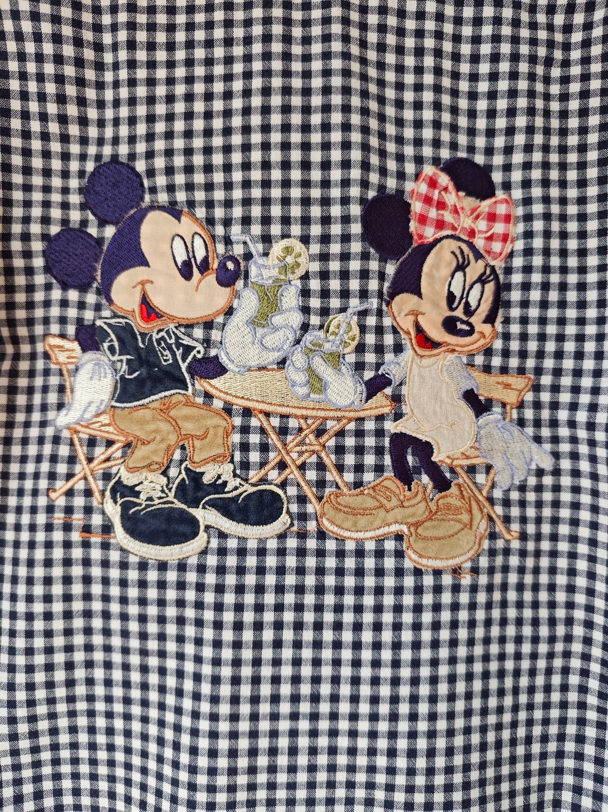 Camicia Minnie & Mickey Vichy