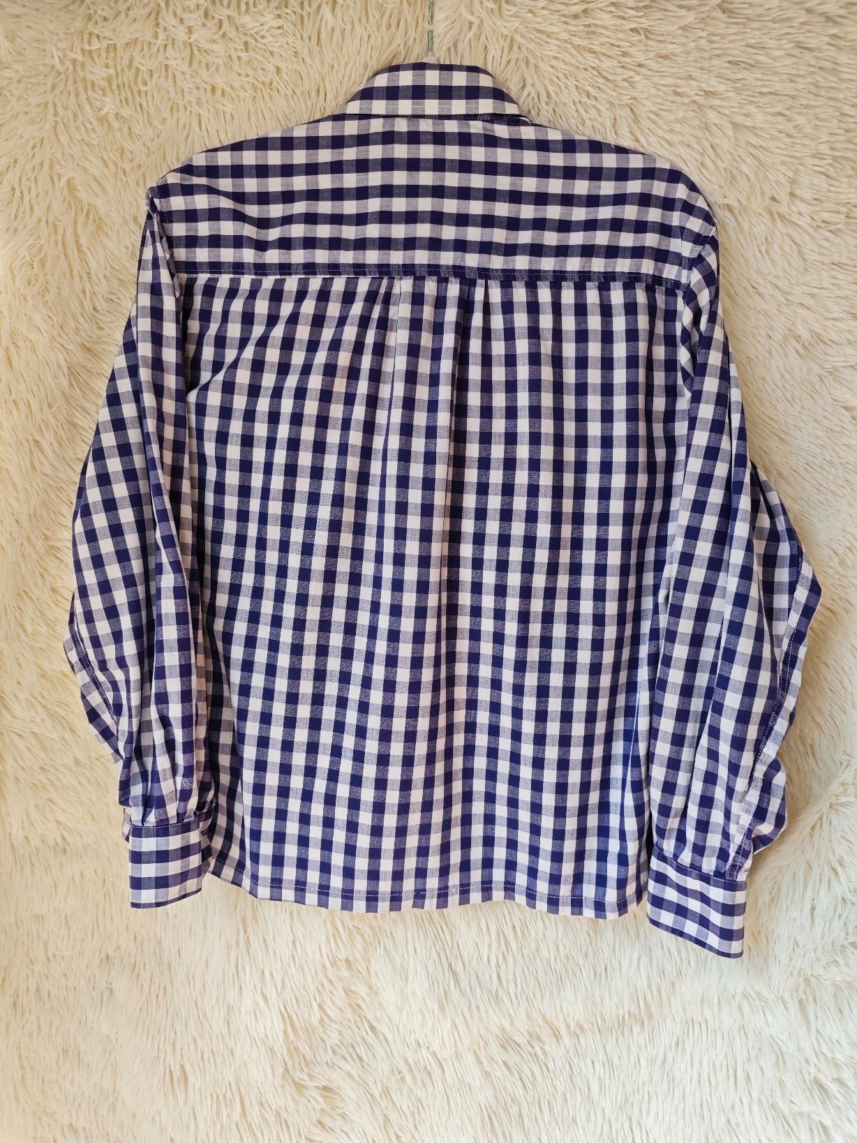 Camicia Goofy Vichy blu