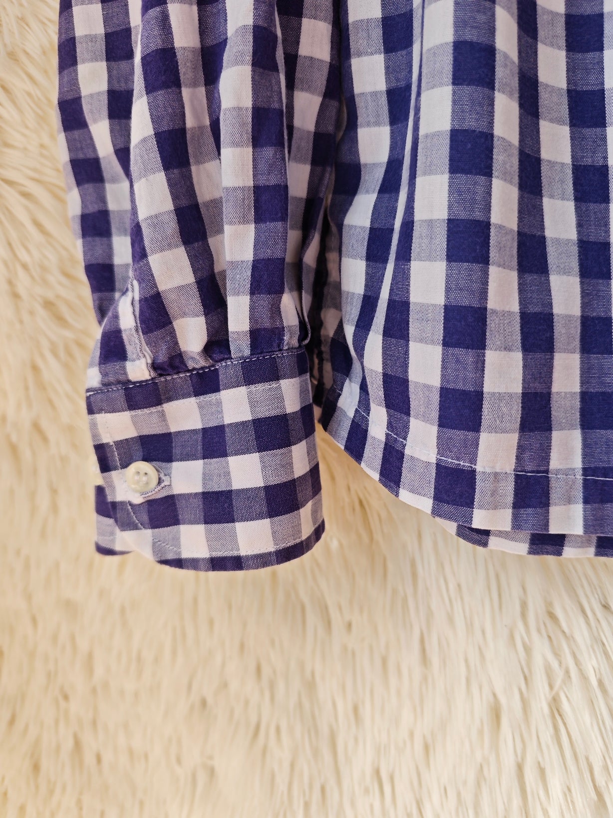 Camicia Goofy Vichy blu