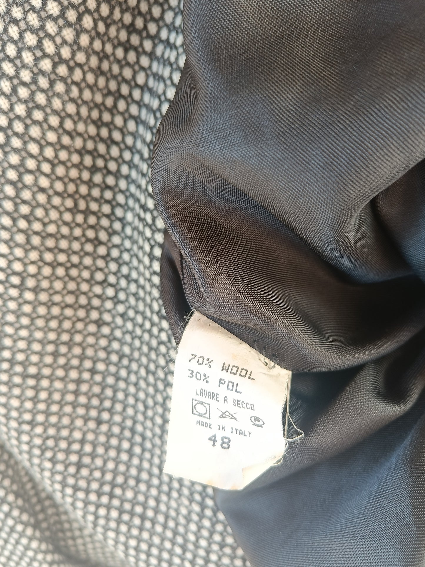 giacca vintage pois