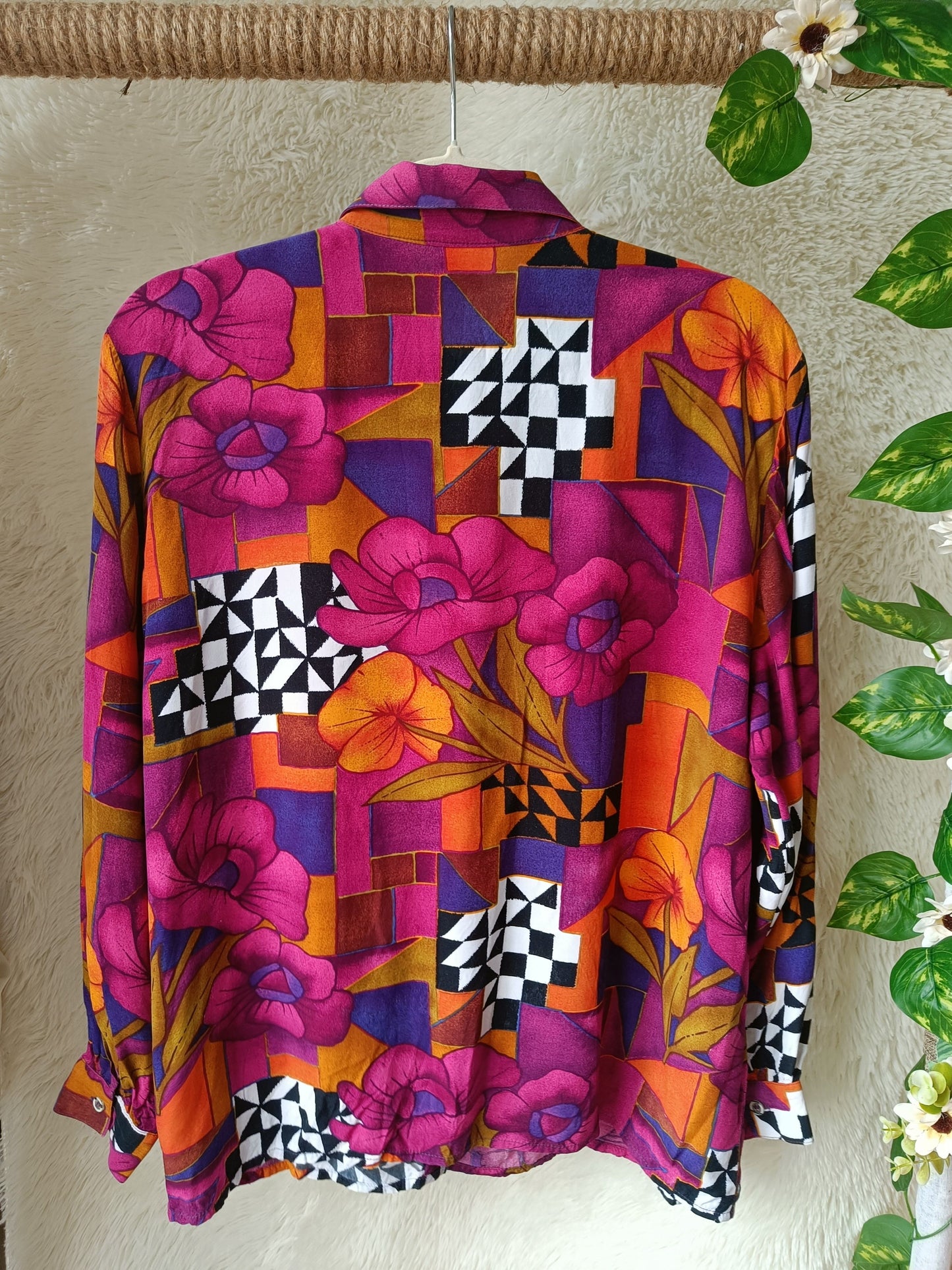 Camicia vintage barocca