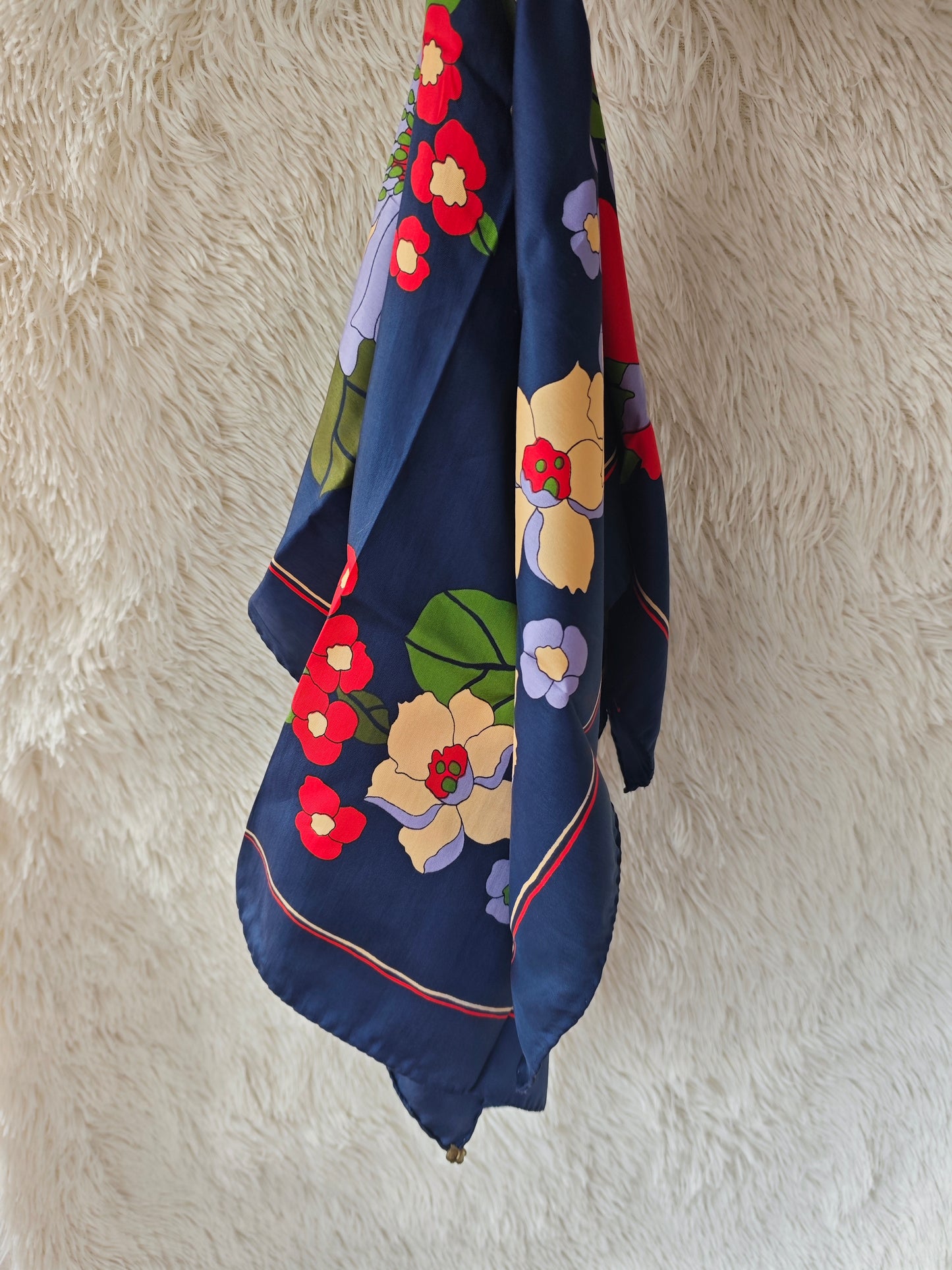 Foulard floreale Pierre Cartier