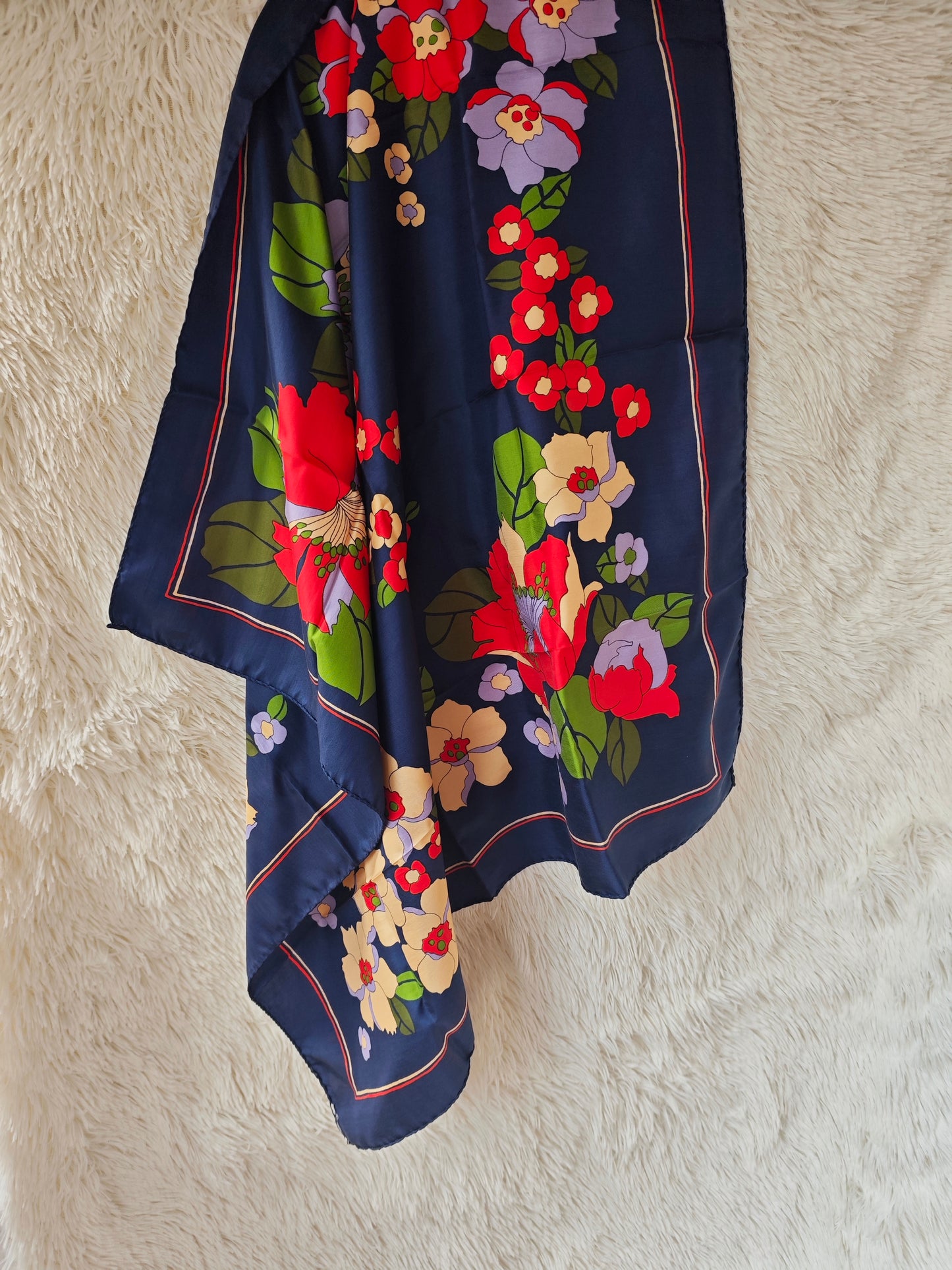 Foulard floreale Pierre Cartier