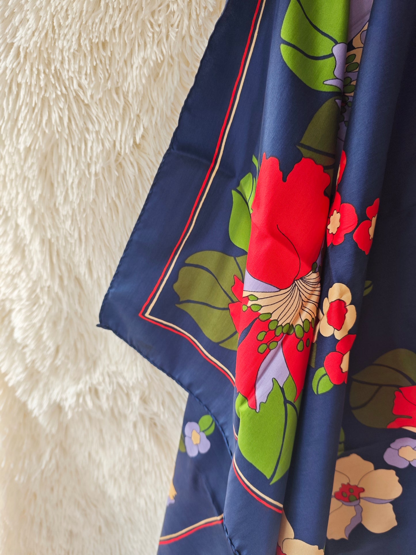 Foulard floreale Pierre Cartier