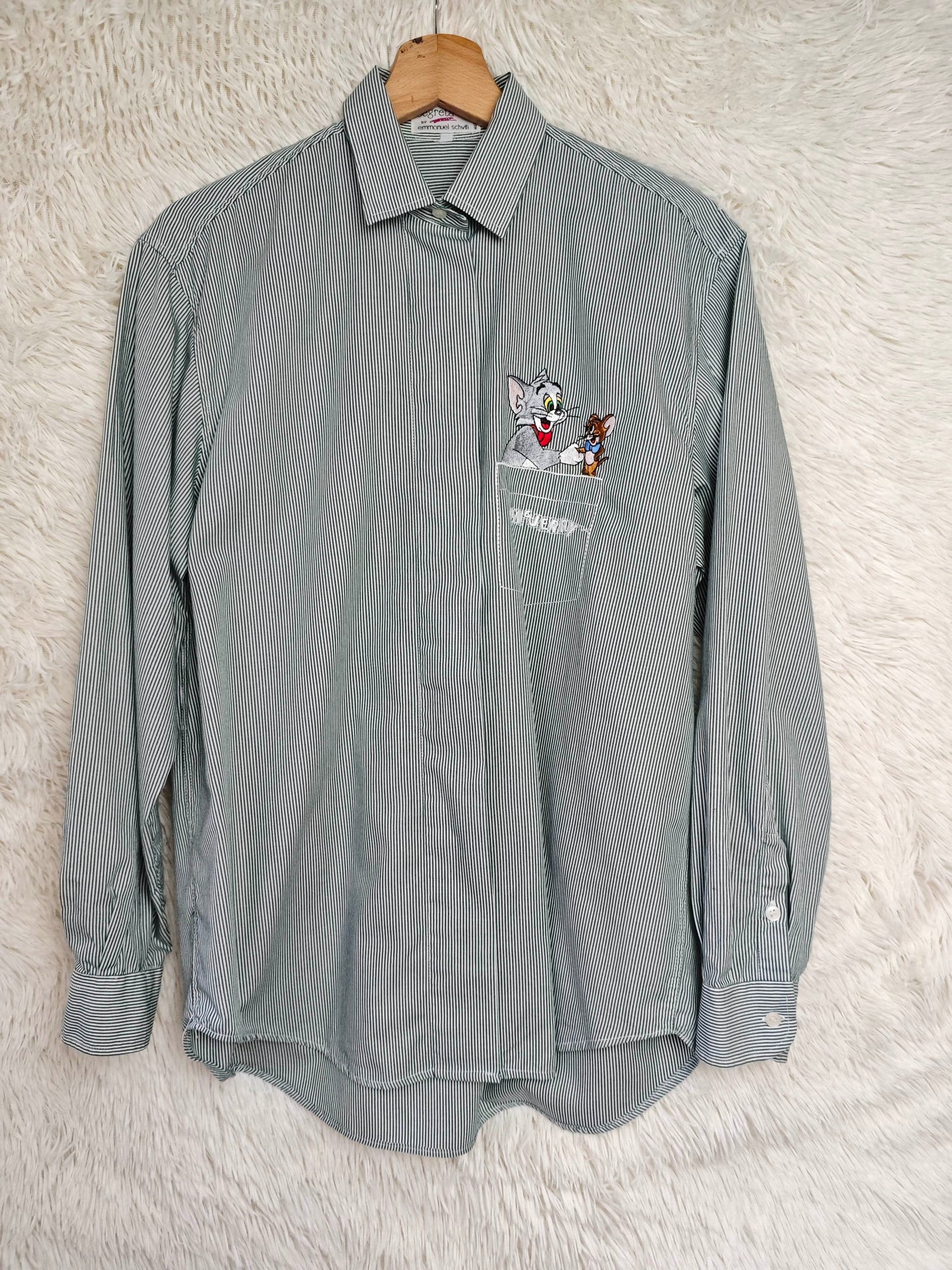 Camicia Tom & Jerry a righe