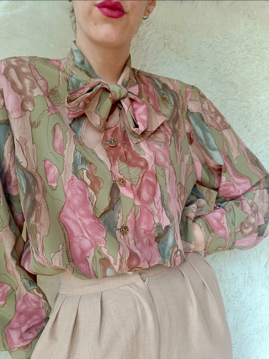 Camicia stampa artistica