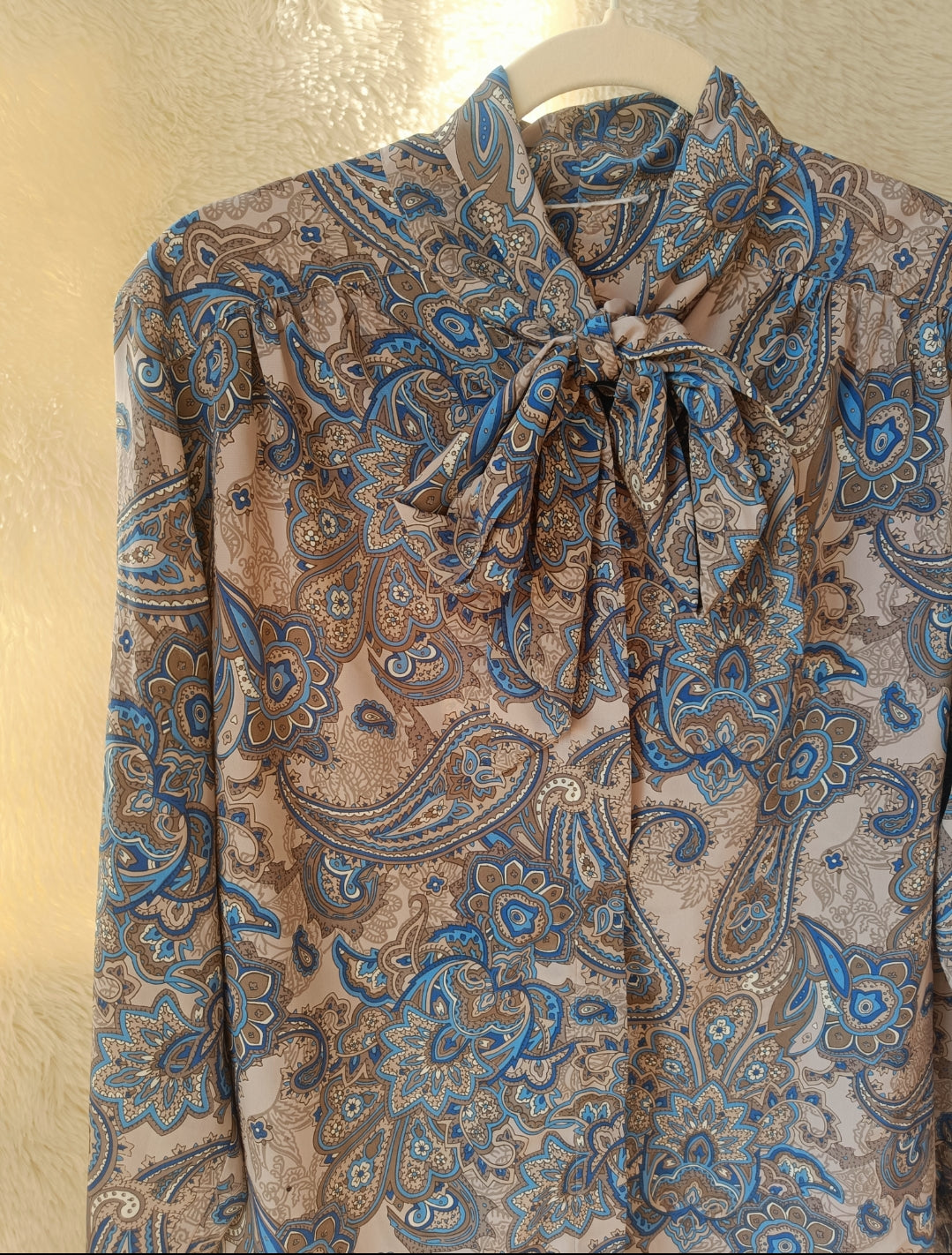 Camicia Paisley con Fiocco