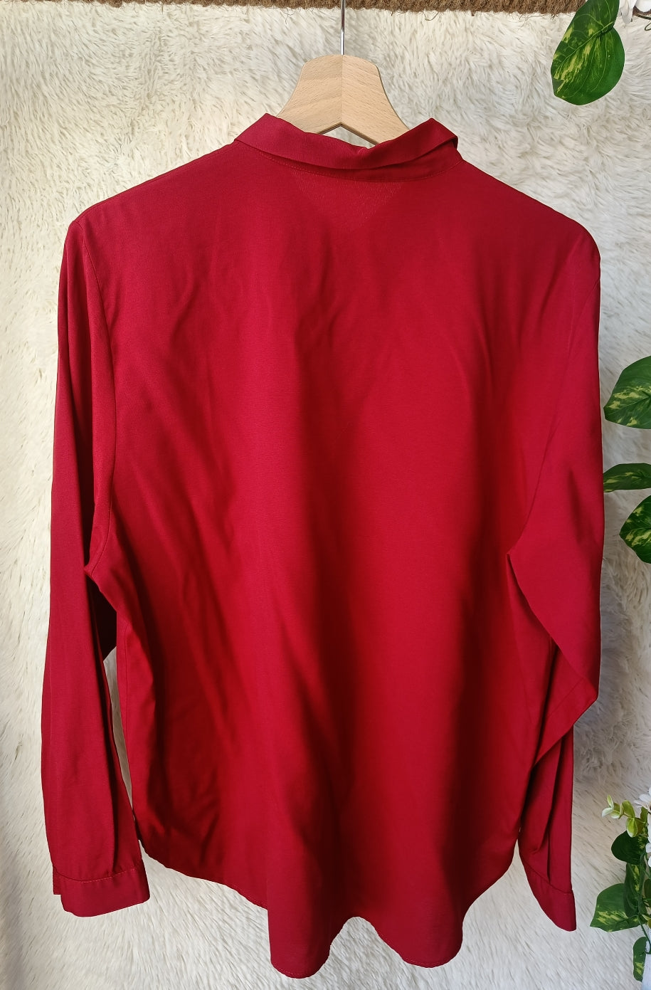 Camicia rosso intenso