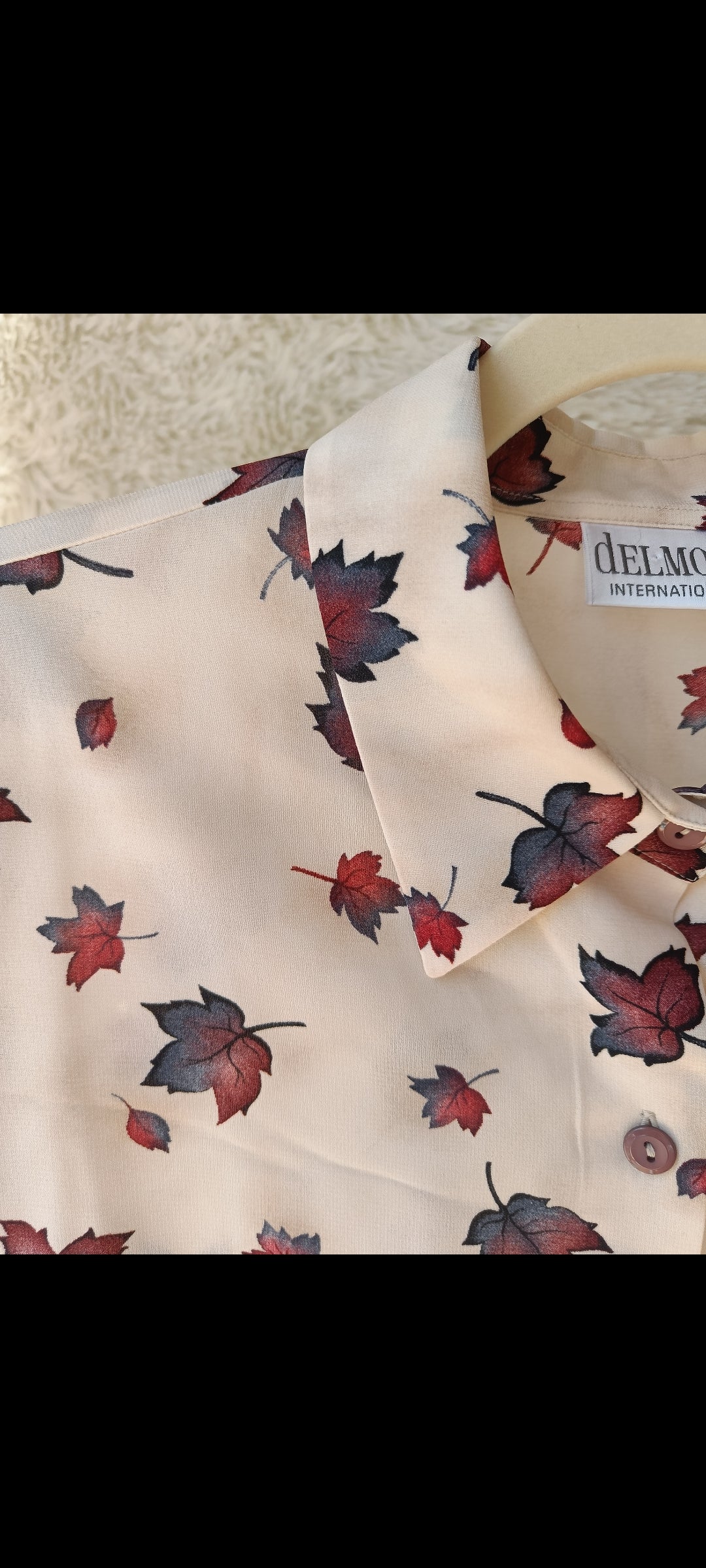 Camicia foglie
