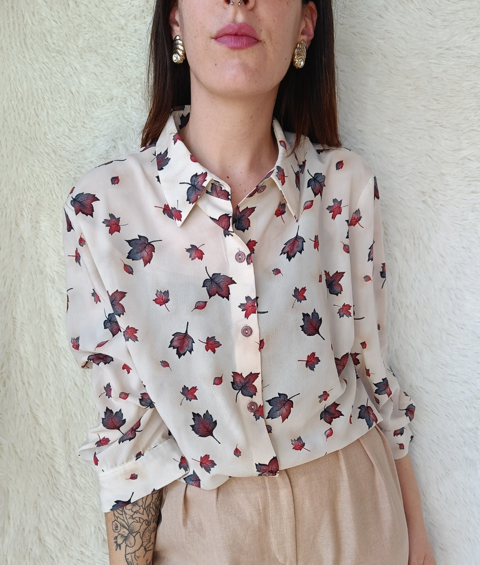 Camicia foglie
