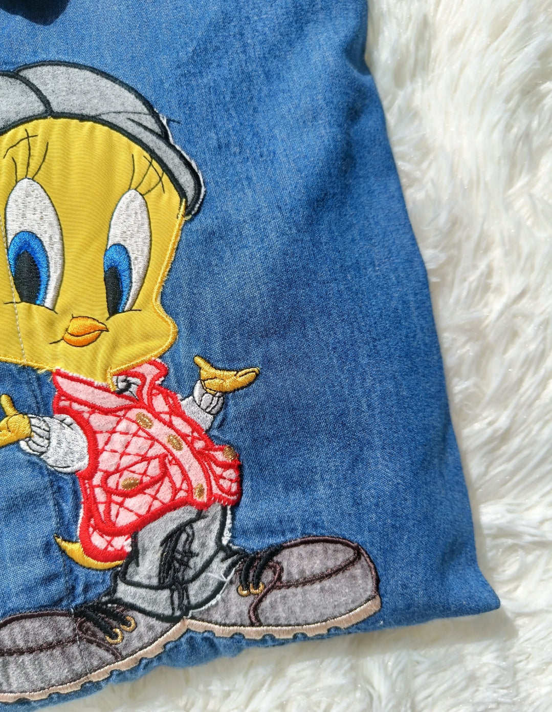 Camicia in denim Titti gilet