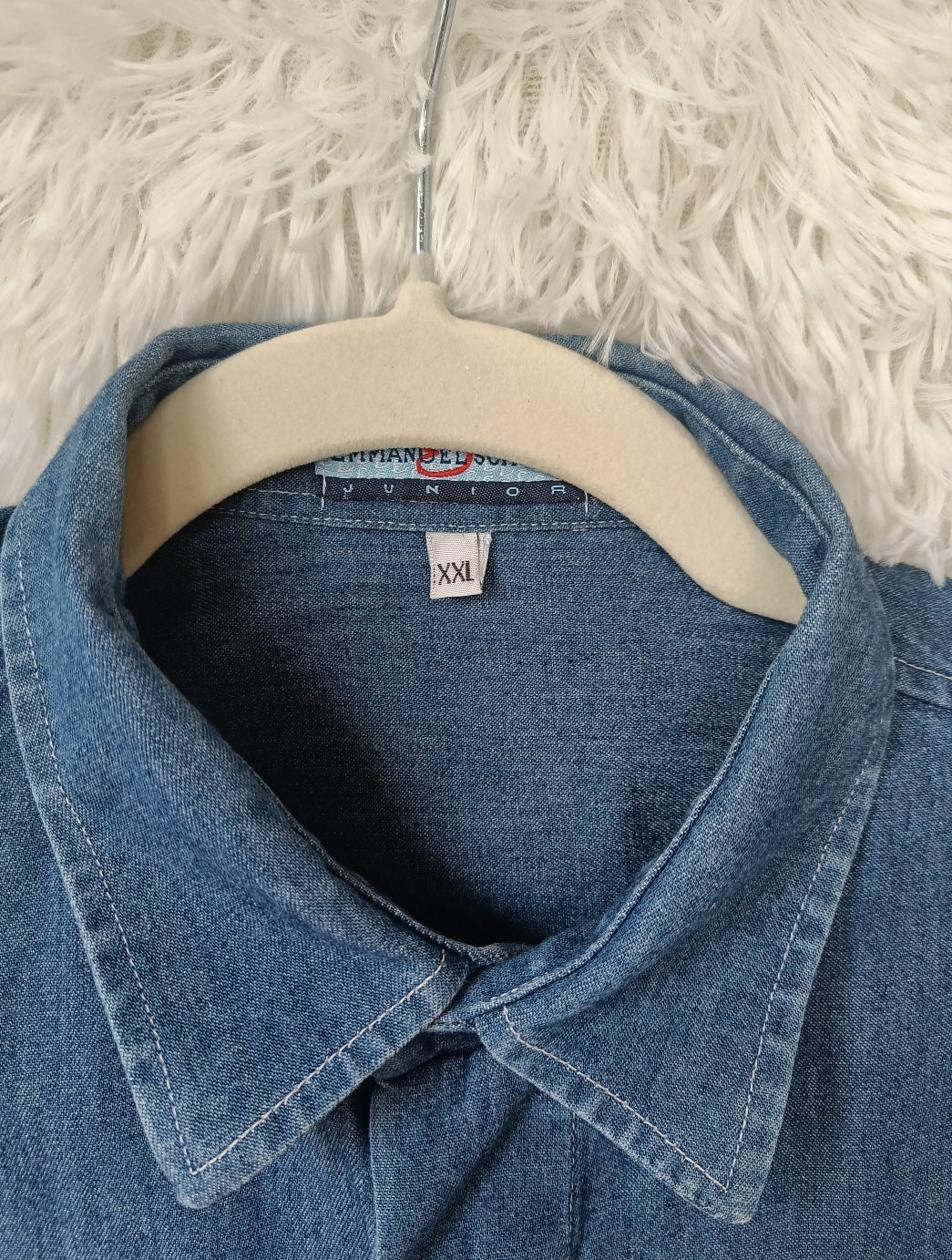 Camicia in denim Titti gilet