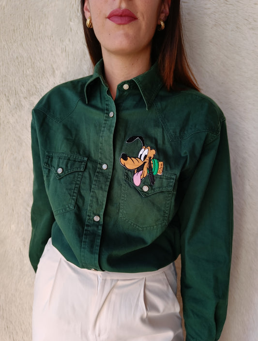 Camicia pluto verde