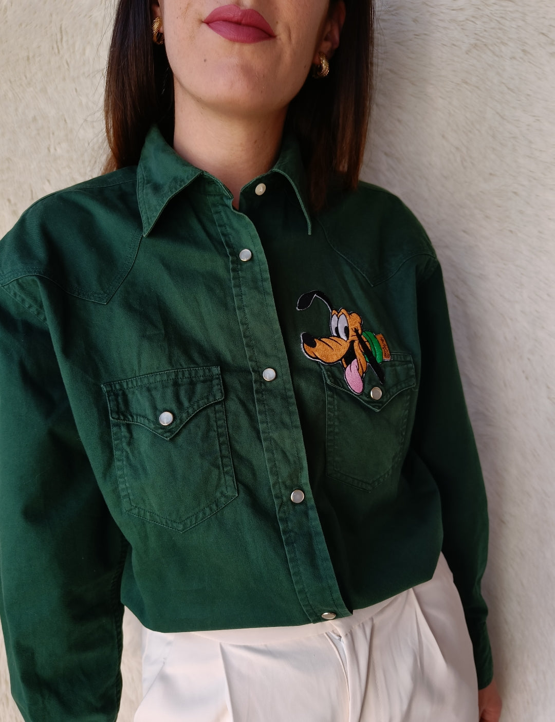 Camicia pluto verde