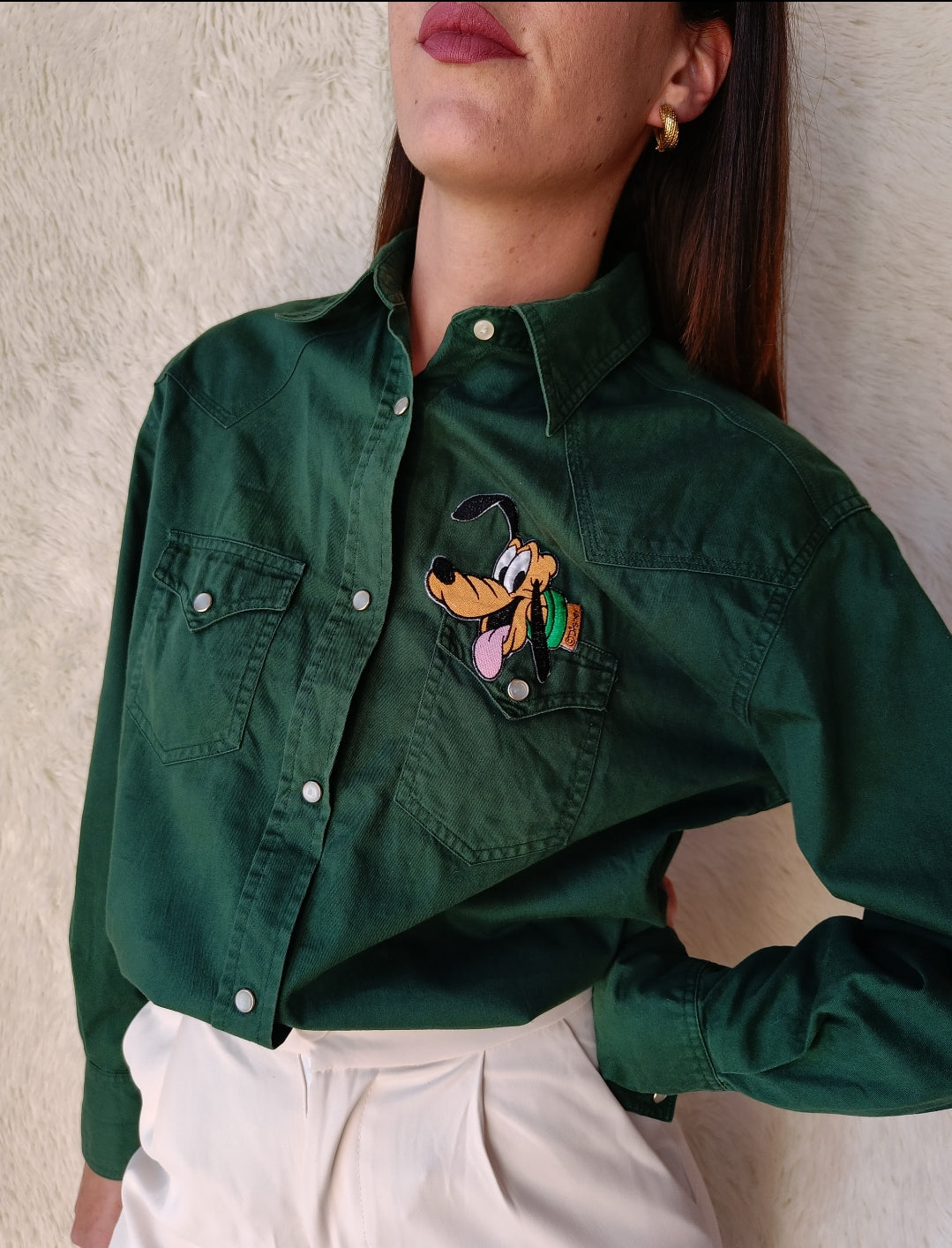 Camicia pluto verde