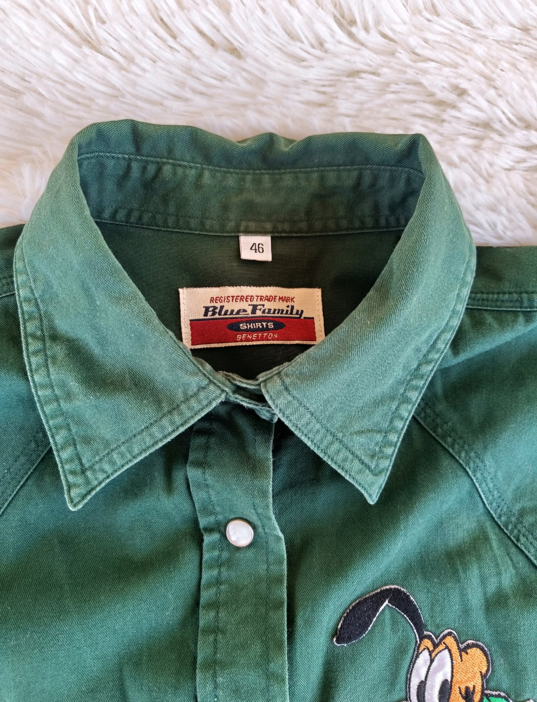 Camicia pluto verde
