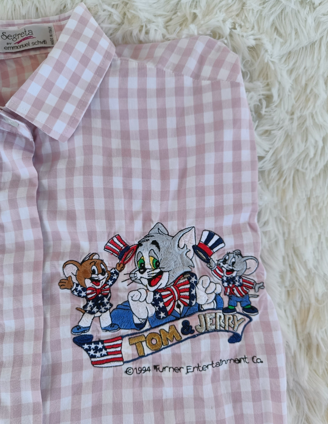 Camicia Tom & Jerry Vichy