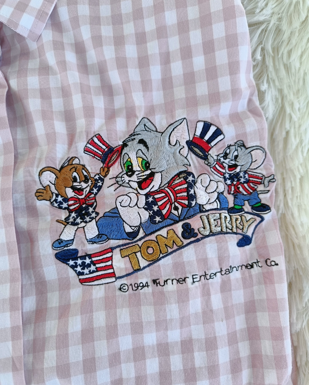 Camicia Tom & Jerry Vichy