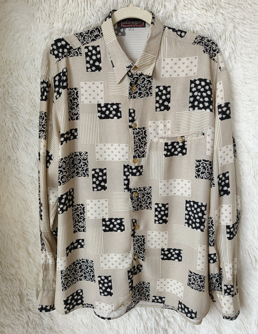 camicia patchwork