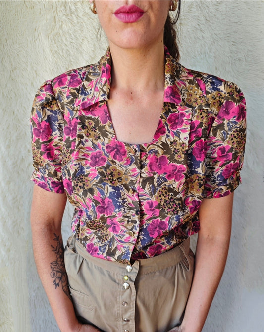 Camicia sartoriale collo squadrato