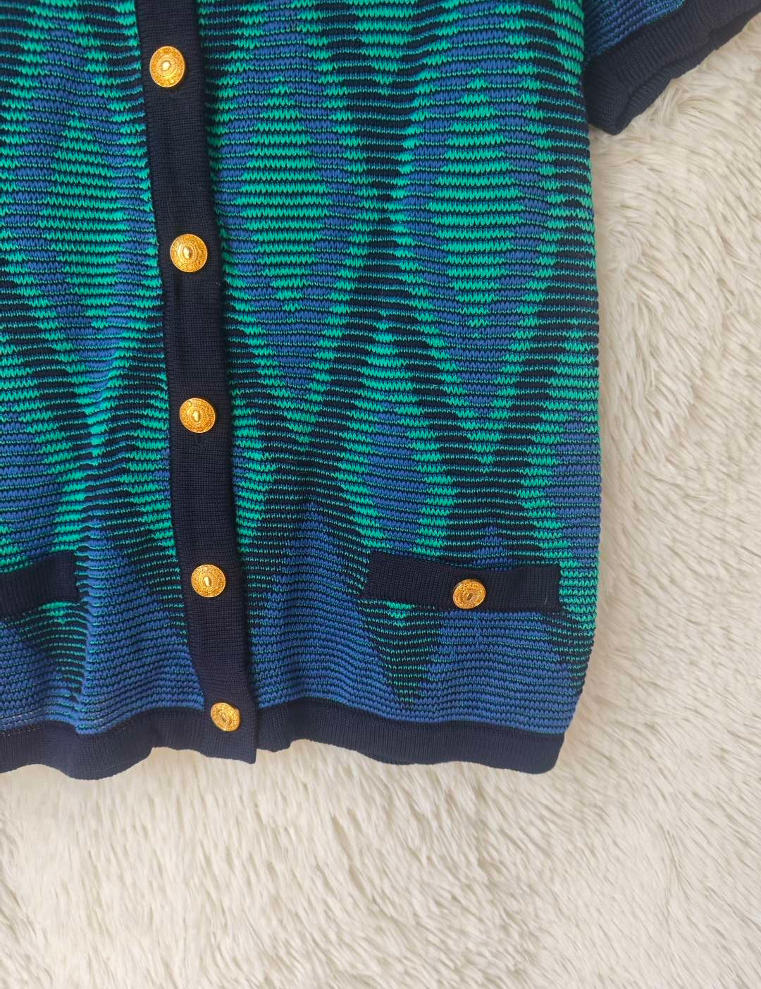 Cardigan vintage anni ‘80 in cotone
