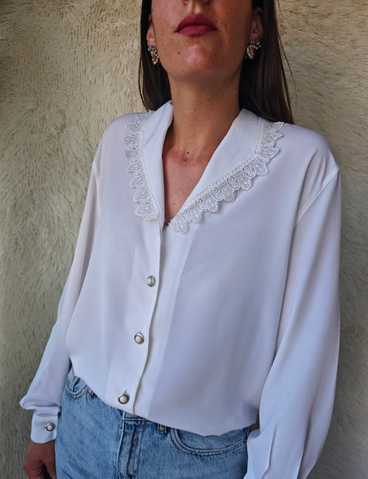 Camicia pizzo - Giulia galanti