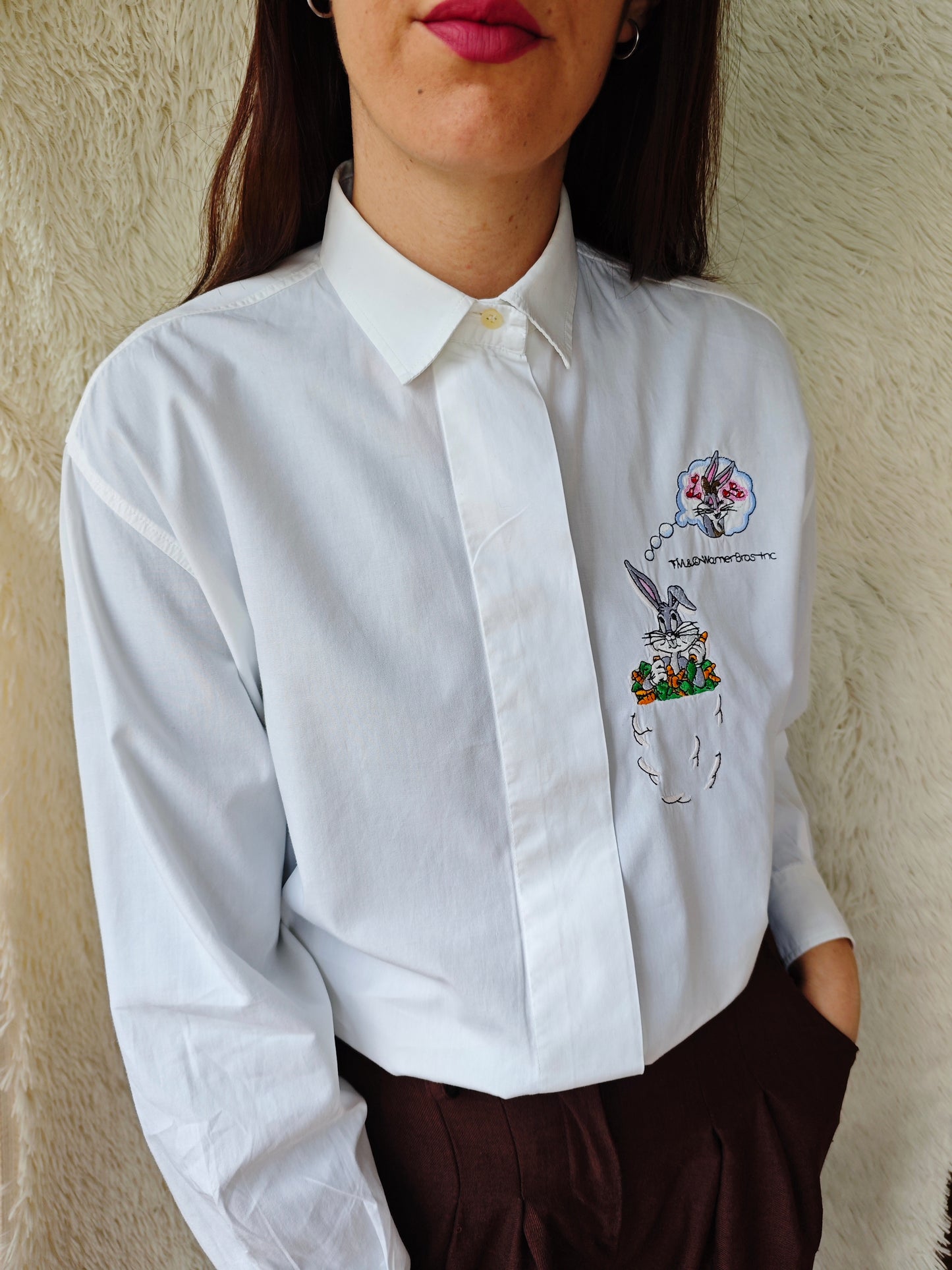 Camicia bugs & Lola bunny in love